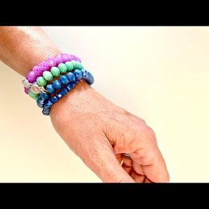 Stretch Bead Bracelets - NWOT